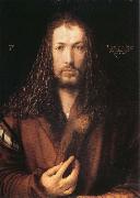 Self-Portrait with Fur Coat Albrecht Durer